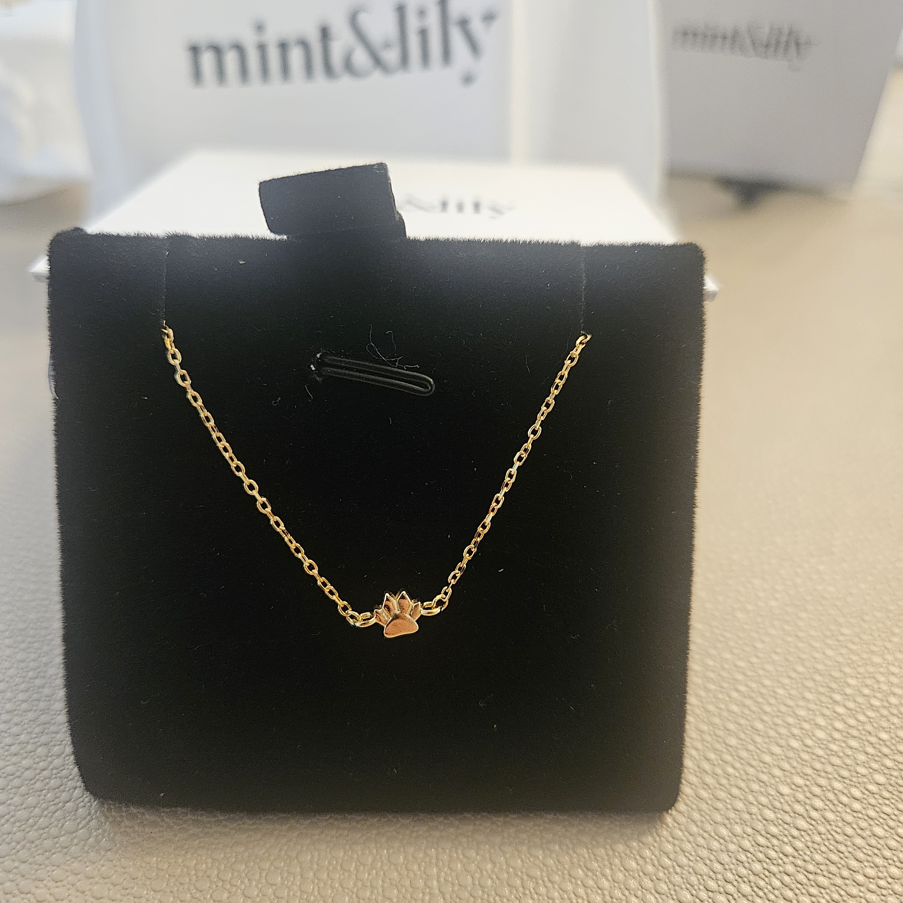Mint & Lily Gold Crown Bracelet